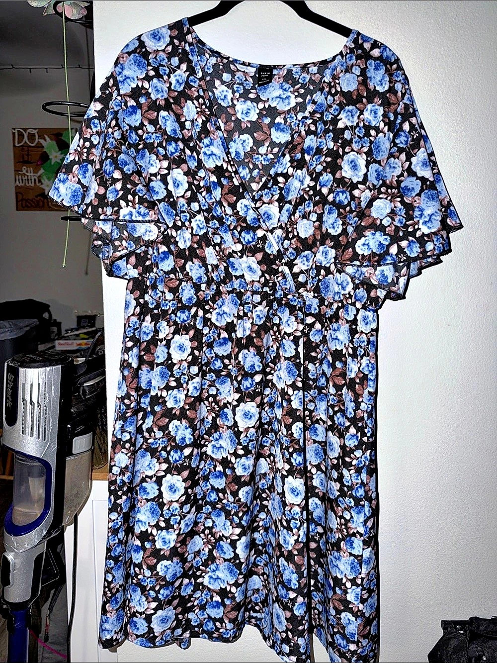 Shein Curve Floral Mini Dress